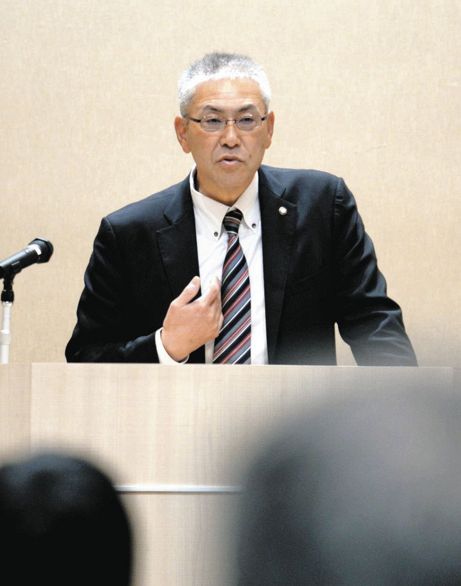 早大野球部監督の小宮山さんが講演 津LCの65周年企画：中日新聞Web