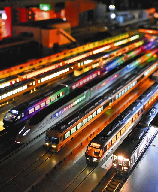 レール全長400メートル 名古屋のカフェ「鉄道屋」で気軽に旅時間