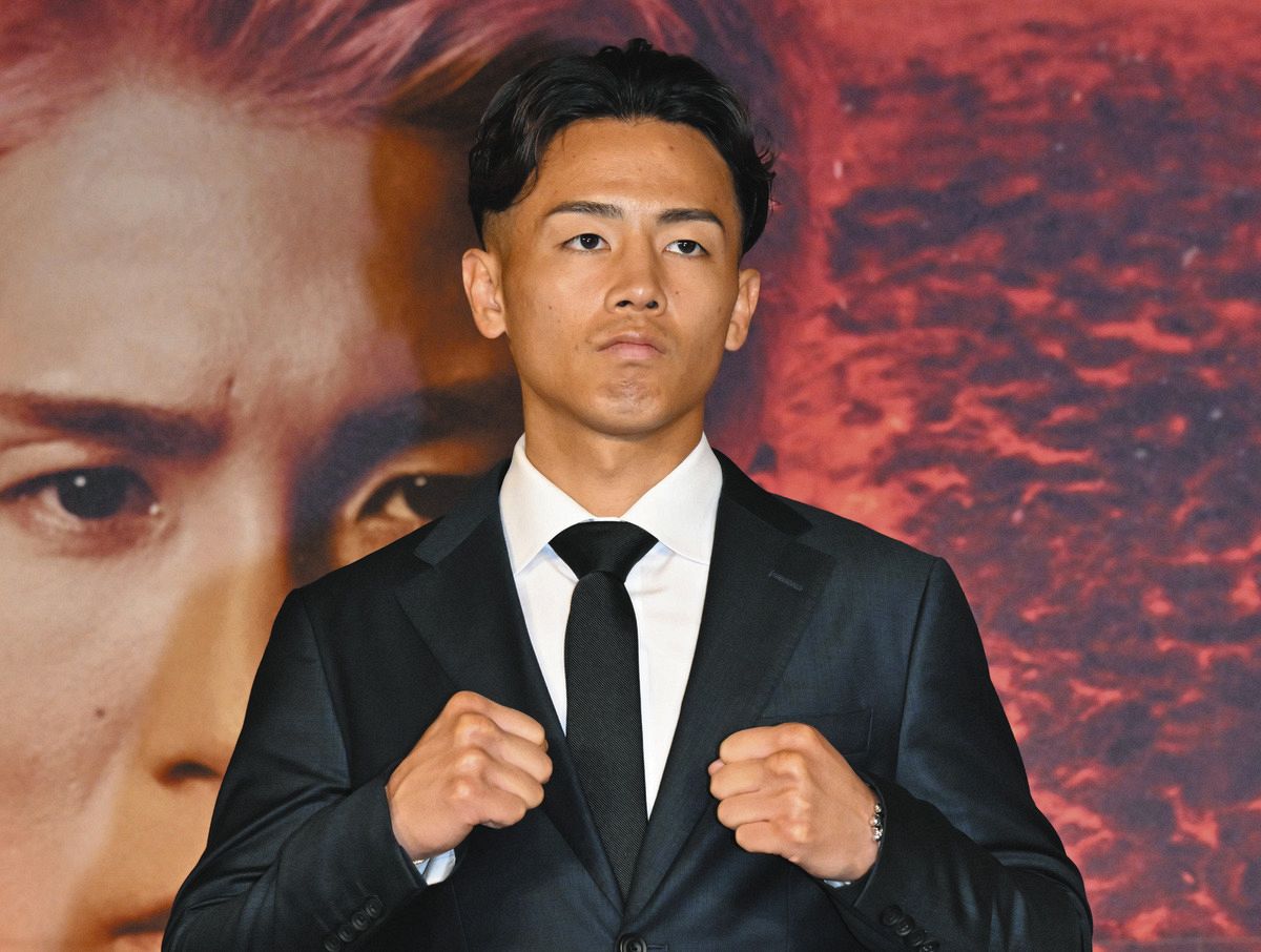 武居由樹「負けたら終わり」5・2井上尚弥vs中谷潤人のアンダーカードに