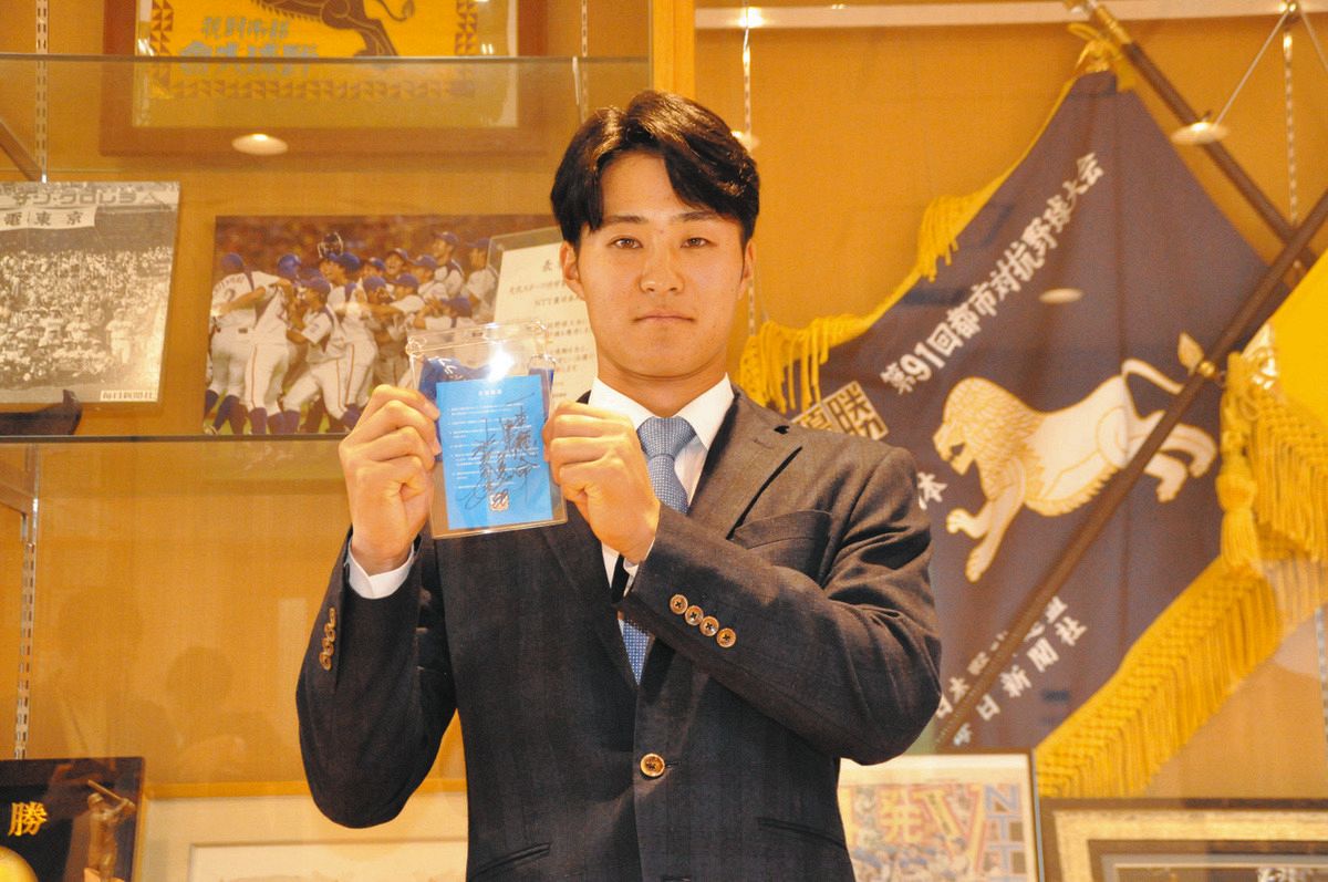 ヤクルト】ドラフト6位・石井巧「兄弟対決とか、そういうことがあっ 