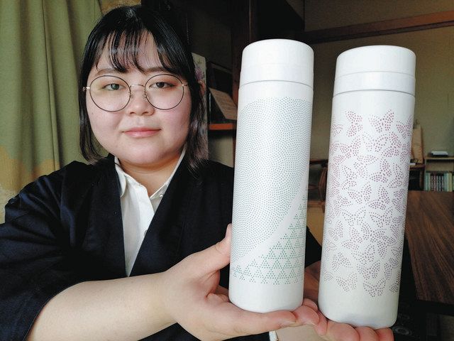 ✨新品未使用✨伝統工芸 伊勢型紙 布袋尊（家庭円満の神）百貨店美術品売場で購入 伊勢型紙デザイン「御守ボトル」 鈴鹿の職人・金子さんが開発：中日新聞Web