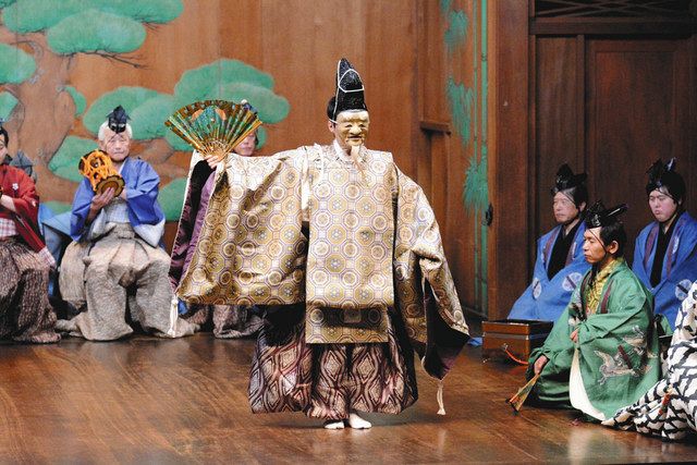 能面 流郷作 翁 翁面 狂言面 神楽面 伝統芸能 日本舞踊 アンティーク