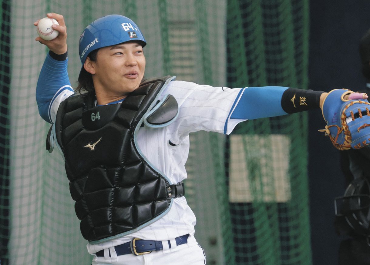 日本ハム・田宮裕涼、オープン戦初のスタメンマスク 開幕投手内定