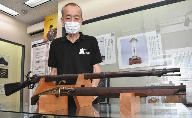 幕末の洋式銃「ゲベール銃」を初展示 長浜・国友鉄砲ミュージアム：中日新聞Web