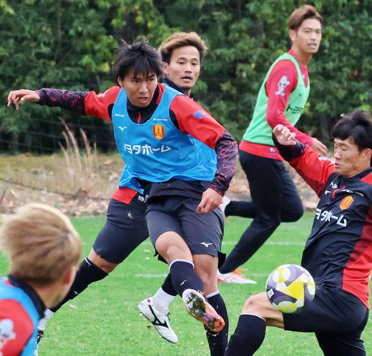 ◇名古屋グランパス 12月3日の公開練習の様子【フォトギャラリー