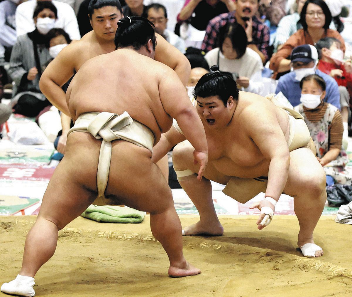 静岡県出身の熱海富士と翠富士に大声援 大相撲秋巡業「焼津場所」：中