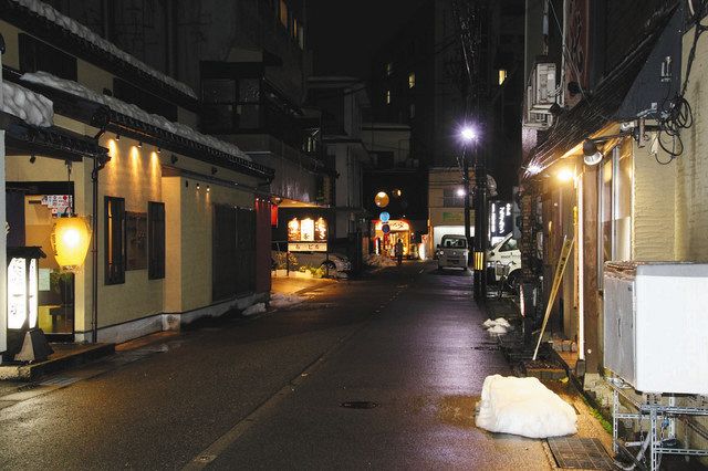 時短開始 冷える夜の街 富山県要請 北陸で今年初 北陸中日新聞web 時短開始 冷える夜の街 富山県要請 北陸で今年初 北陸中日新聞web