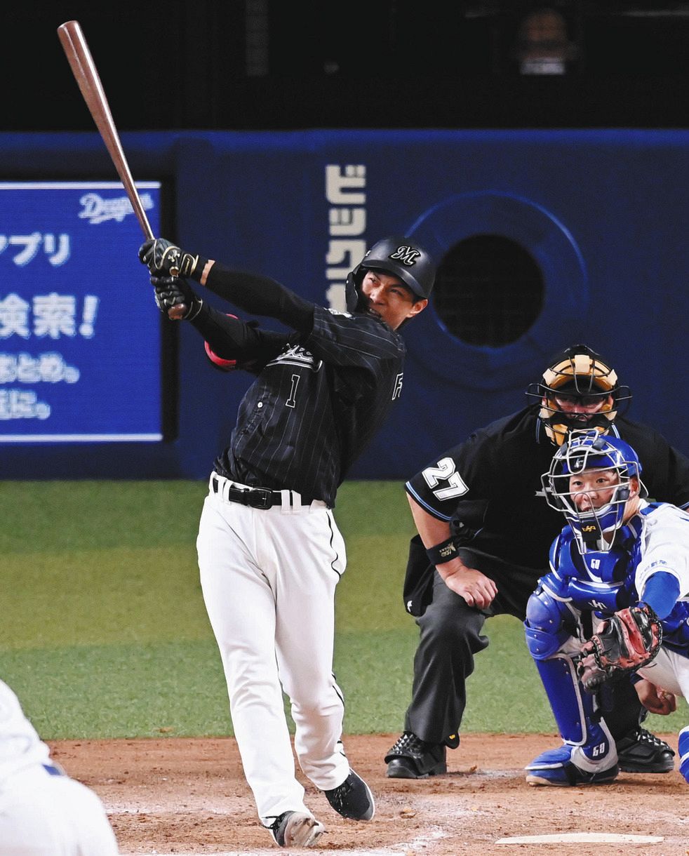 ロッテ藤原恭大 プロ初 の満塁弾 内野安打で8回ビッグイニング着火 トドメ シーズンで出るように 中日スポーツ 東京中日スポーツ
