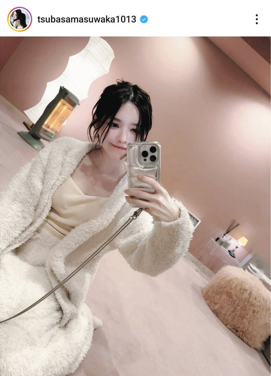 益若つばさのインスタグラムから