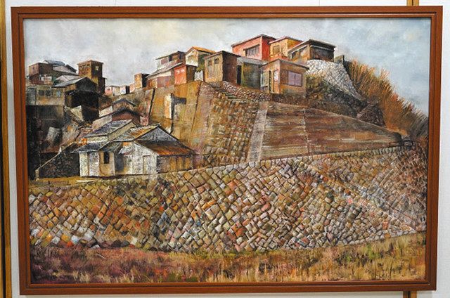 守屋多々志、ノメンターナ街道、希少な額装用画集より、美品、新品額装付 守屋多々志、ノメンターナ街道、希少な額装用画集より、美品、新品額装付