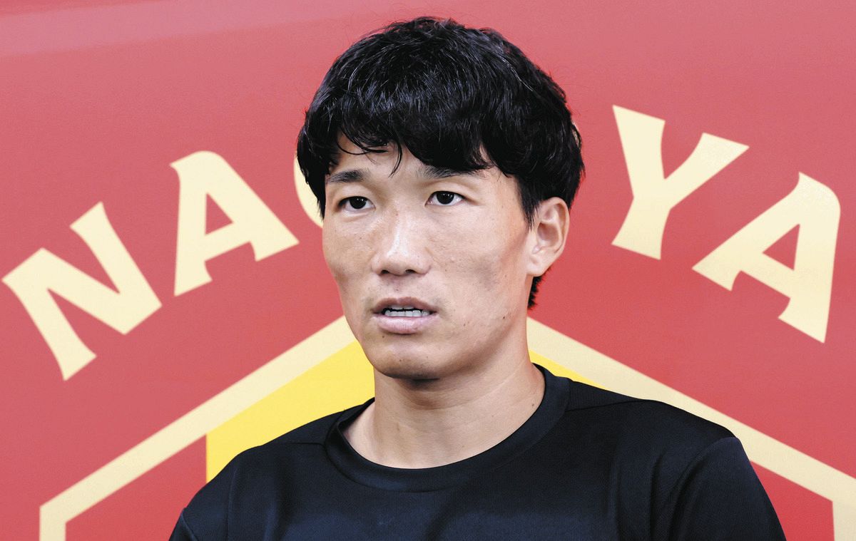 名古屋グランパス主将・稲垣祥、「希望感じてもらえる試合ができたら
