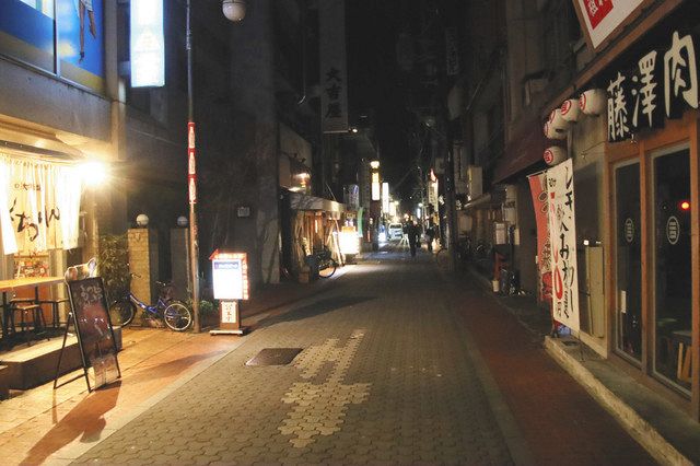 真っ暗な歓楽街 寒々しく 岐阜 玉宮地区 中日新聞web