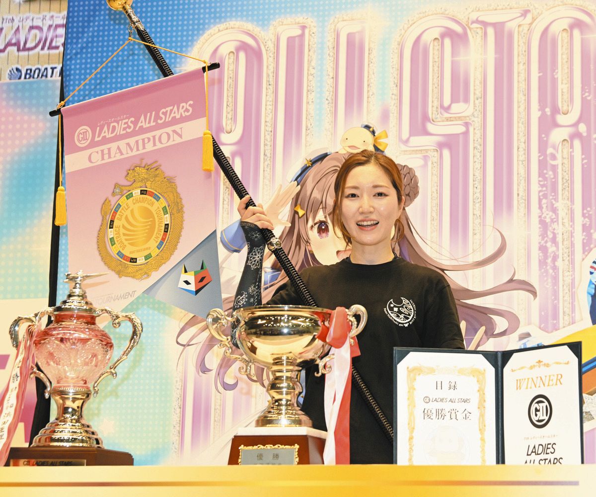 レディースオールスター】当地で負った大けが乗り越え西橋奈未がV