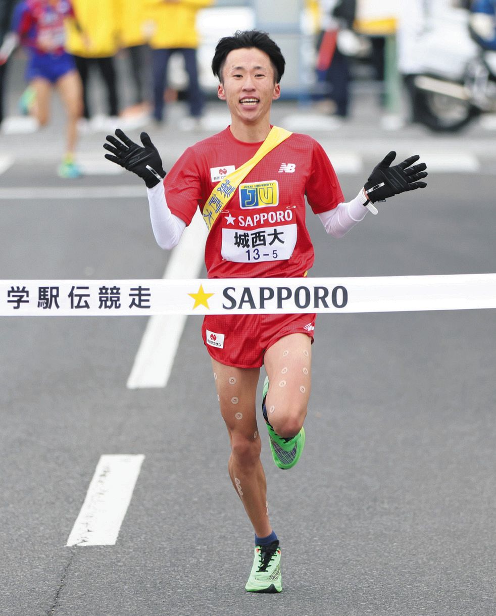 山上り5区区間新の城西大・山本唯翔、「頑張れよ」祖父の現地応援に応えた【箱根駅伝】：中日スポーツ・東京中日スポーツ