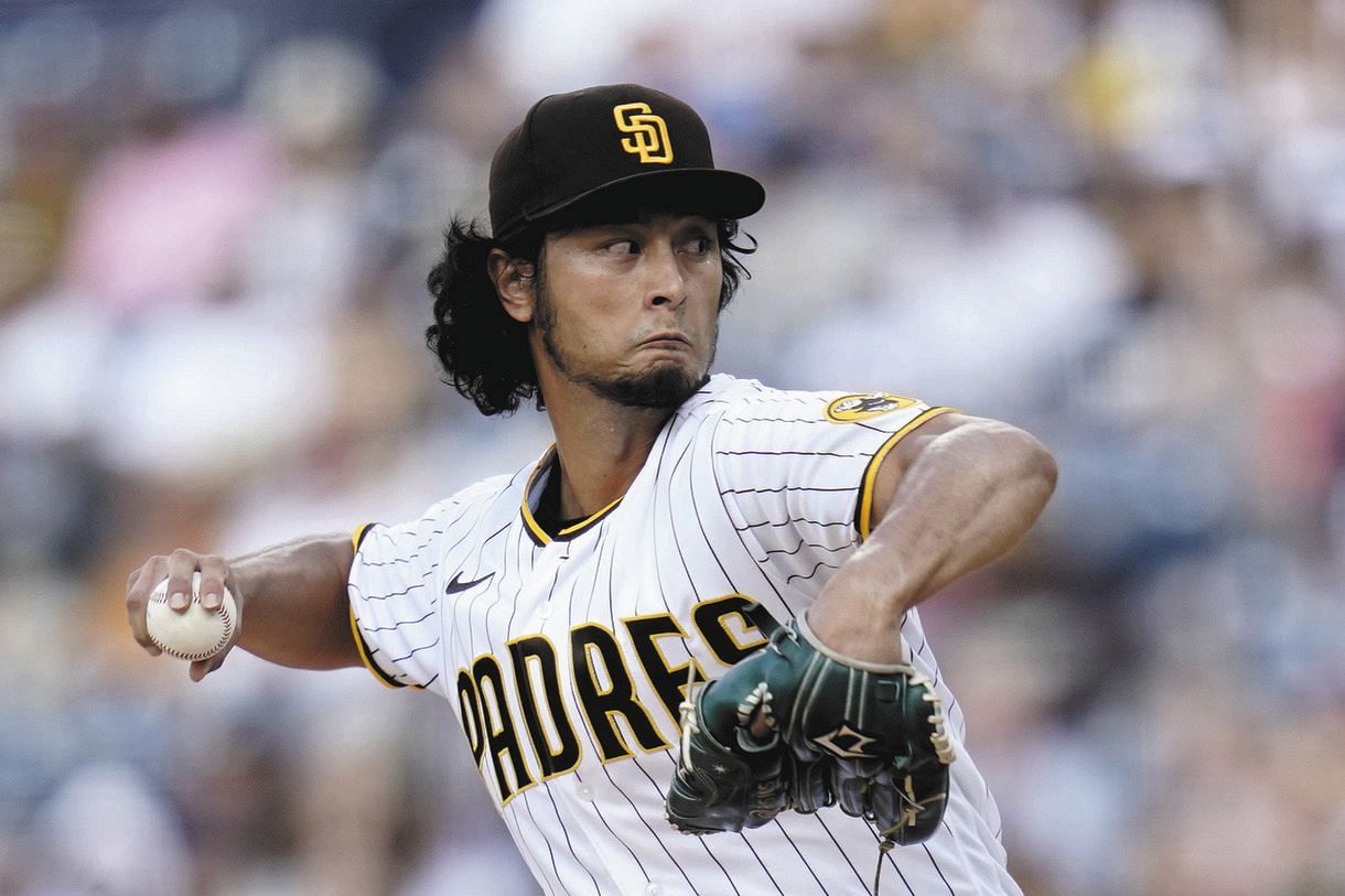 Mlb ダルビッシュが79日ぶりの白星で8勝目を挙げメジャー通算79勝 黒田博樹に並び日本人歴代2位タイ 中日スポーツ 東京中日スポーツ Mlb ダルビッシュが79日ぶりの白星で8勝目を挙げメジャー通算79勝 黒田博樹に並び日本人歴代2位タイ 中日スポーツ 東京中日スポーツ