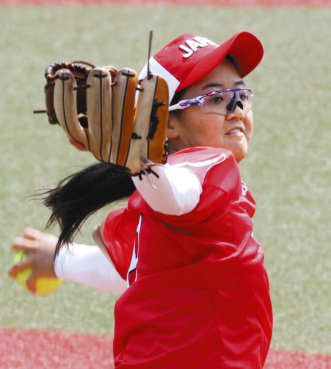 リリーフの後藤希友 ピンチできっちり無失点火消し 1次lイタリア戦 東京五輪 ソフトボール 中日スポーツ 東京中日スポーツ