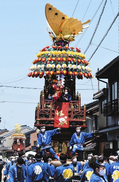 富山 花山車おはやし 伏木 ワクワク ２年ぶり曳山祭 北陸中日新聞web