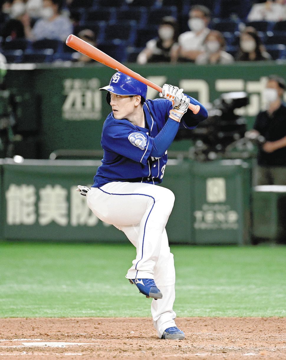 【写真】渡辺勝の一本足打法