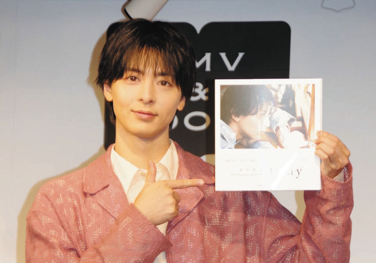 高杉真宙、フォトブック出来栄え「そりゃあ金メダルですよ」 筋トレで