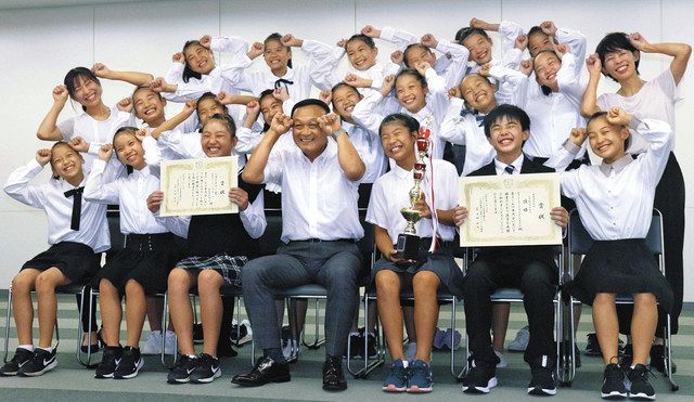 チアリーディング日本選手権 小学高学年部門 富山・パピーズ 笑顔のV 
