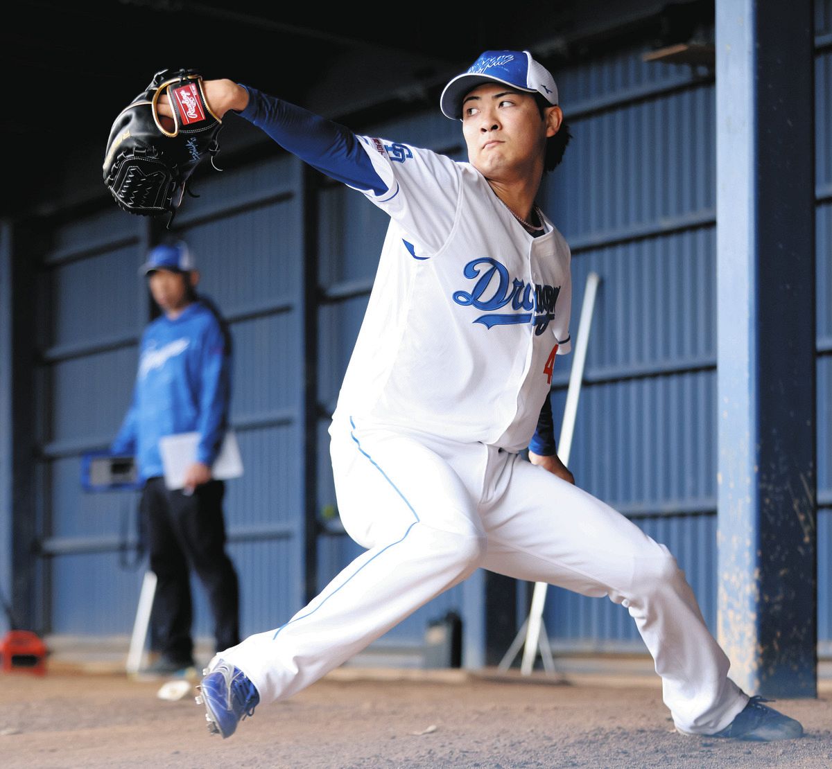 中日ドラ2・吉田聖弥、木下相手に104球「木下さんに乗せてもらいました