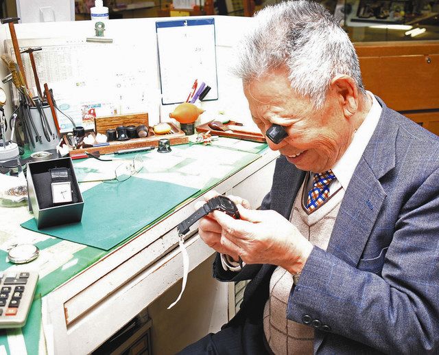 東岡崎駅ひとものがたり ２ 老舗時計店ウツノ社長 宇津野友二さん ８８ 中日新聞web