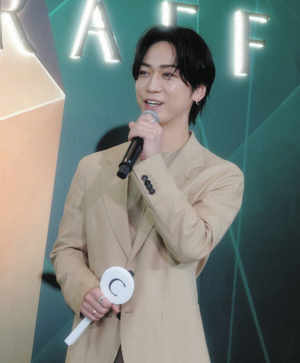 亀梨和也、302カラットのダイヤモンドに唖然「ローレンスグラフ