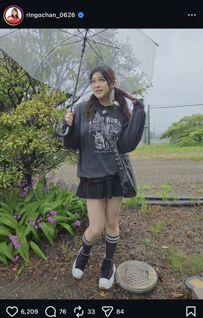 実際の投稿】りんごちゃん、“激変”「めっちゃスリムに」：中日スポーツ