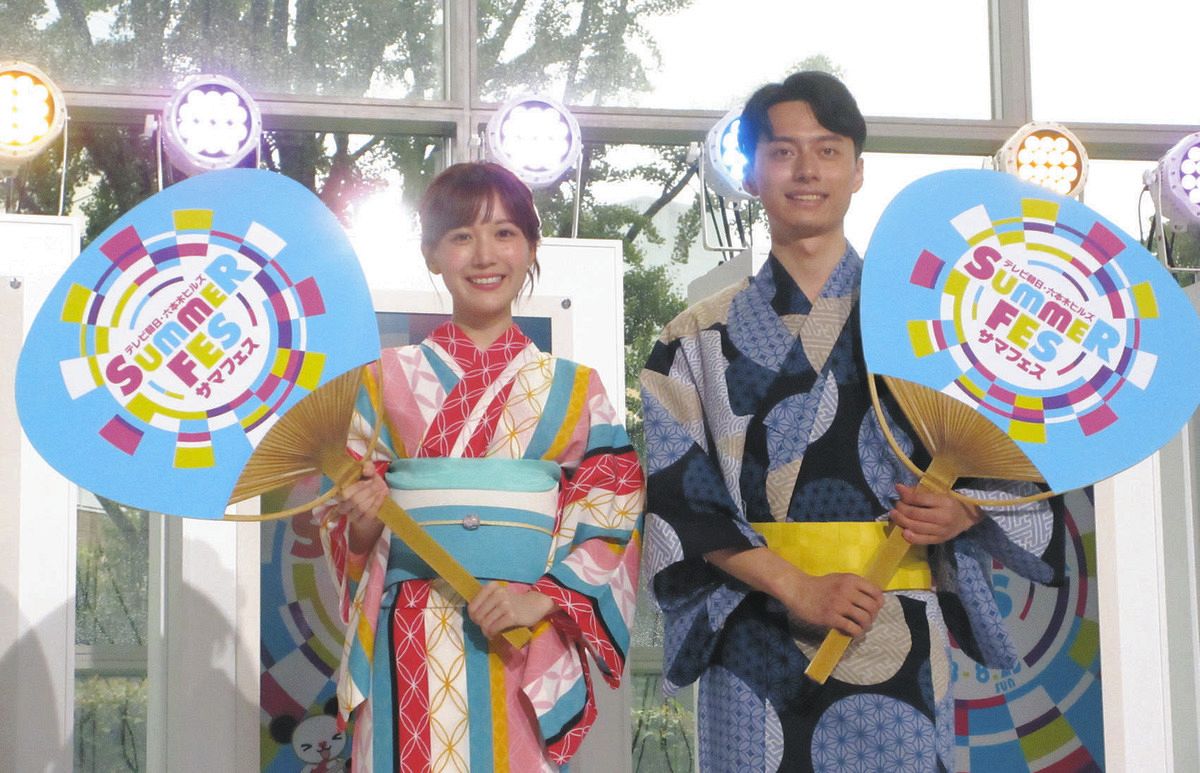 テレビ朝日の夏の恒例大型イベント 新人の森太輝、谷胡桃アナウンサー