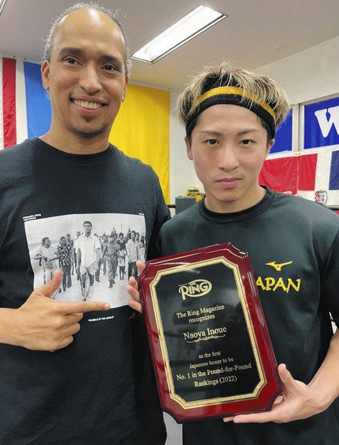 井上尚弥に全階級最強ランク1位の証し「PFP記念盾」米専門誌