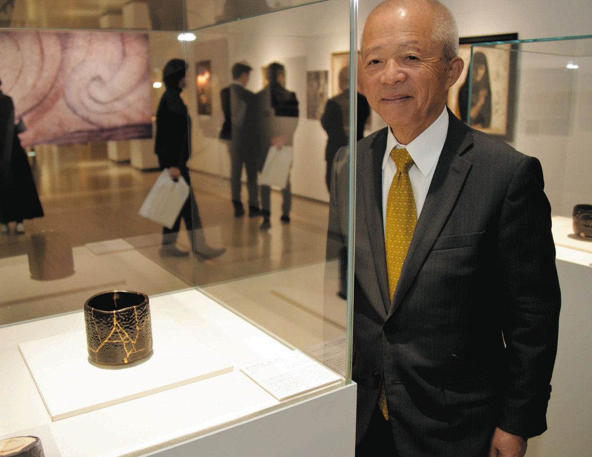 人間国宝加藤孝造追悼展の裏側＞ゆかりの人々が開会式に 思い出に浸り