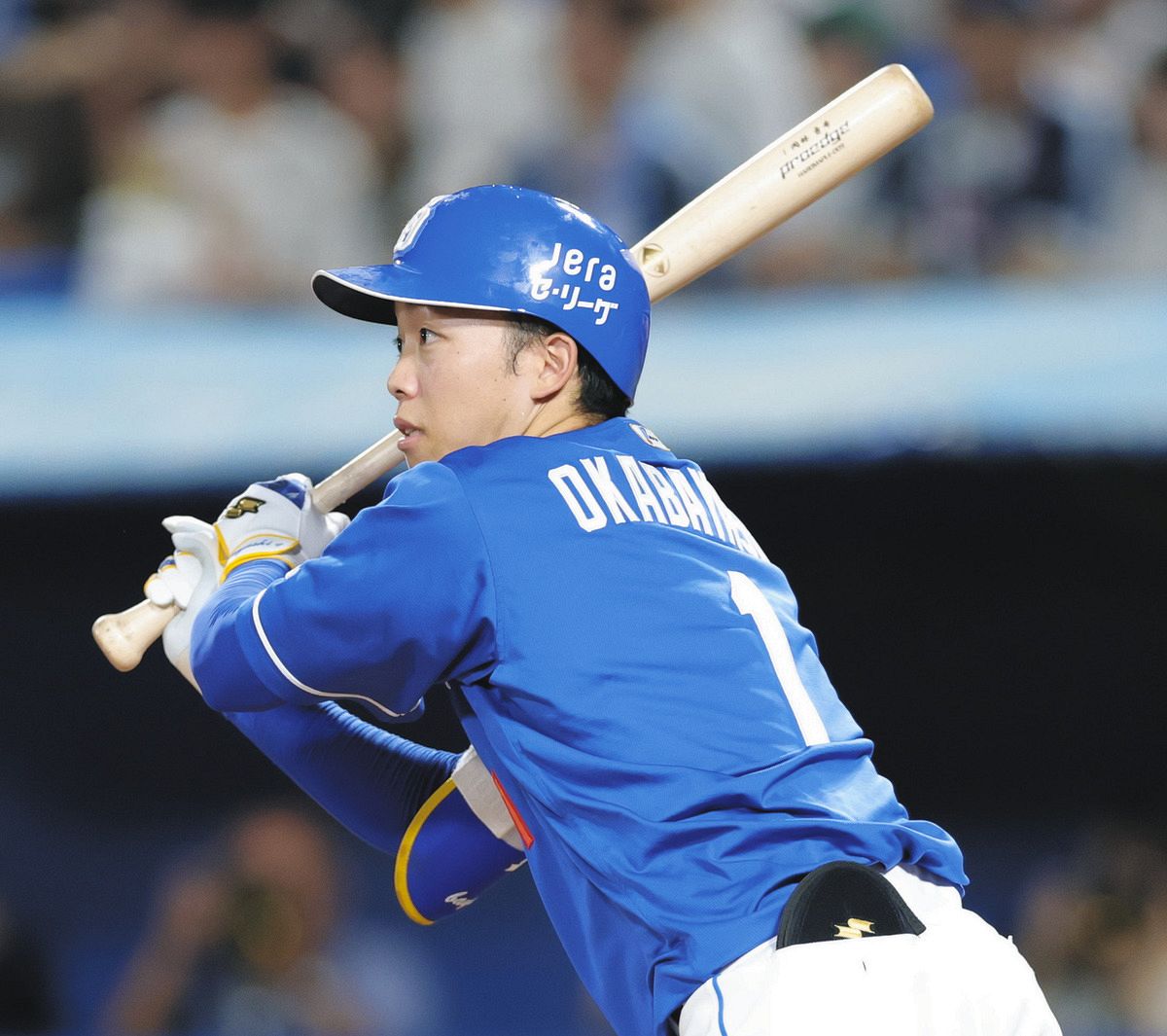 先制2ランの中日・岡林勇希、4回にも2点タイムリーでプロ初の4打点