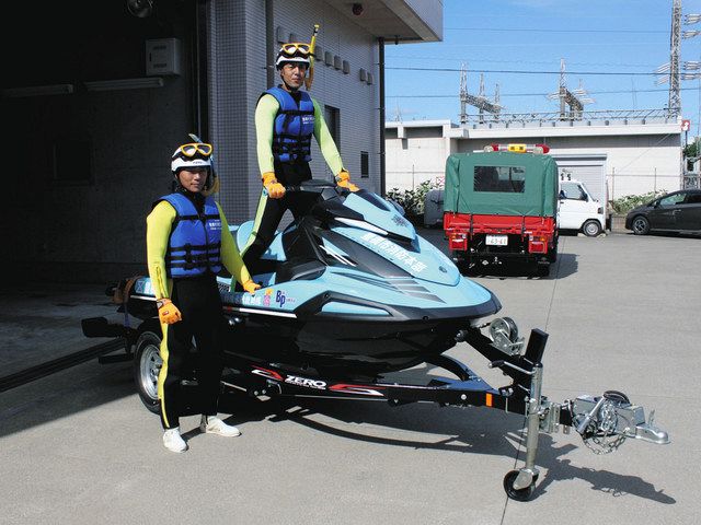 水上バイクで迅速対応 豊橋市消防本部が特殊水難救助隊を新設：中日新聞Web