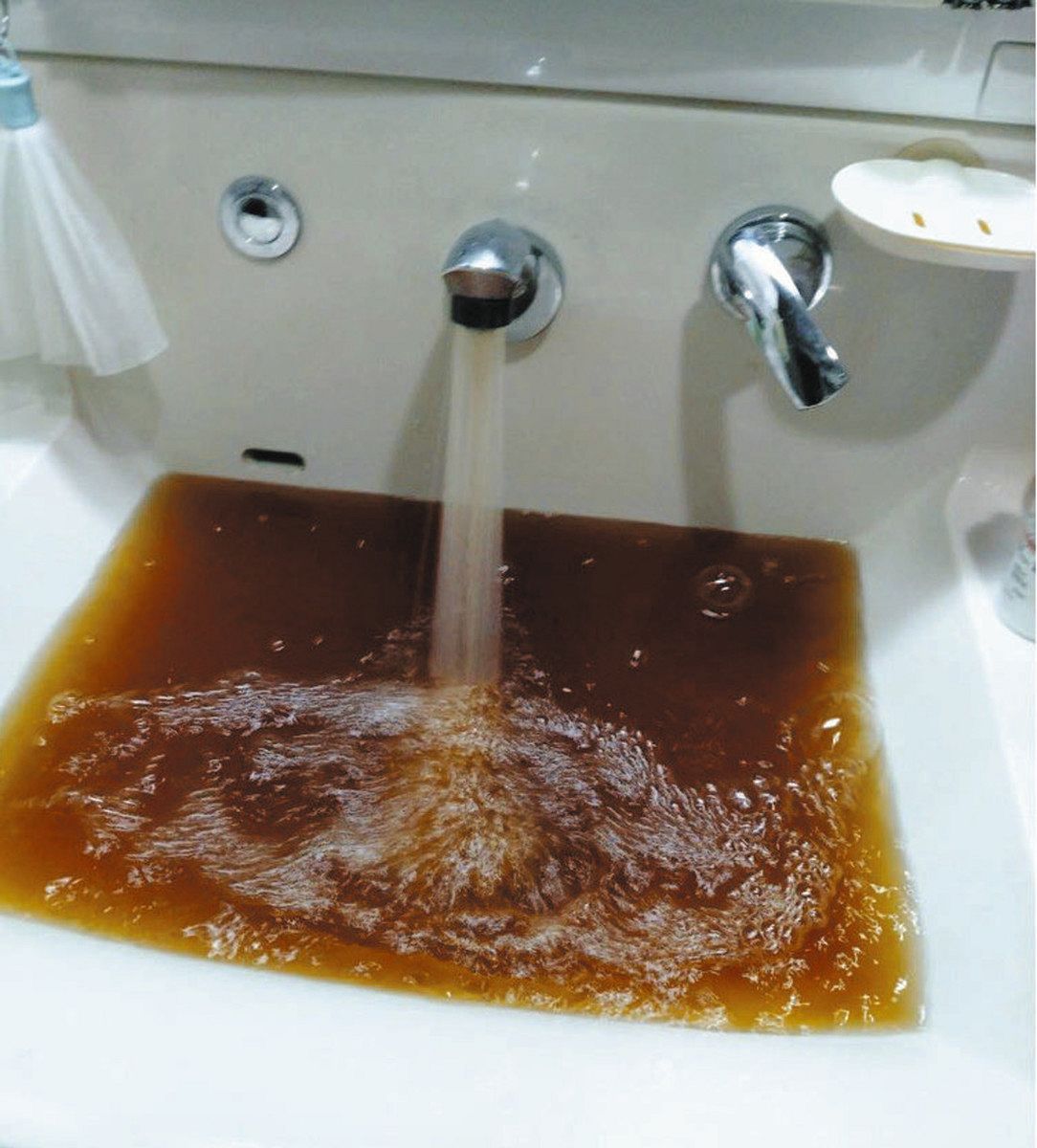 三重県亀山市の一部地域で水道水の濁り続く 水道管内のさび剥離原因か:中日新聞Web