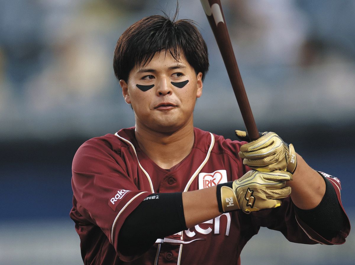 楽天・黒川史陽、今江監督は「泣きそうになりましたね。彼も苦しんで