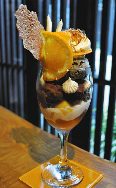 涼の味覚＞ （2）宿場cafeいずみや（塩尻） 「奈良井ブラウン