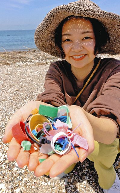 かわいい！が海を救う 海洋プラごみで一点物アクセサリー＜ＳＤＧｓ＞：中日新聞Web