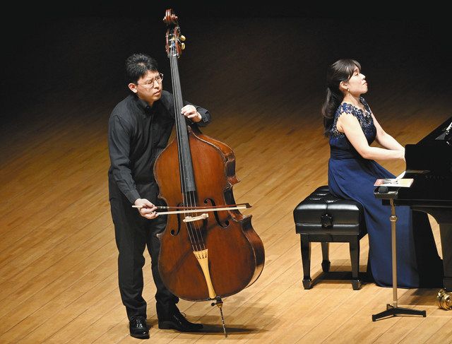 時を忘れる響きに酔う N響コントラバス 岡本さん演奏会：北陸中日新聞Web