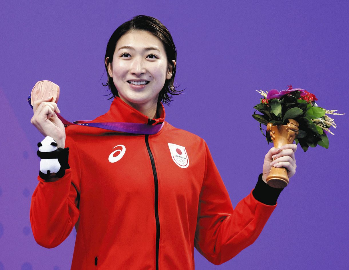 池江　璃花子 アジア大会復帰の池江璃花子、銅メダル 中国トップ選手もエール：中日新聞Web