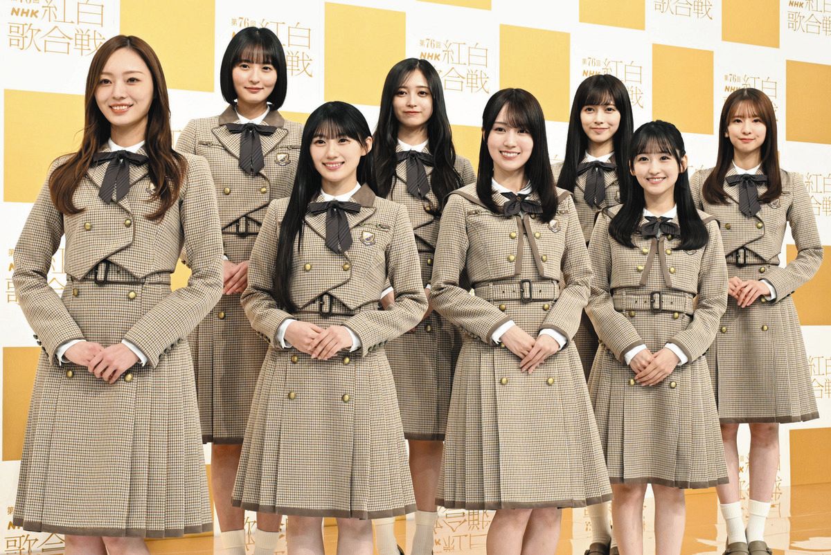 紅白リハ】11年連続出場の乃木坂46、新体制で迎える大舞台にキャプテン