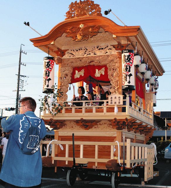 浜松市南区・飯田町の新屋台、彫刻で独自色 盛んなスポーツ表現：中日新聞しずおかWeb