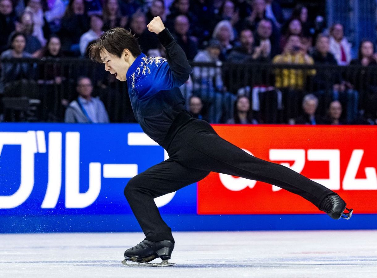 鍵山優真がSP6位から逆転の銀メダル！ 自身4度目の2位で3大会