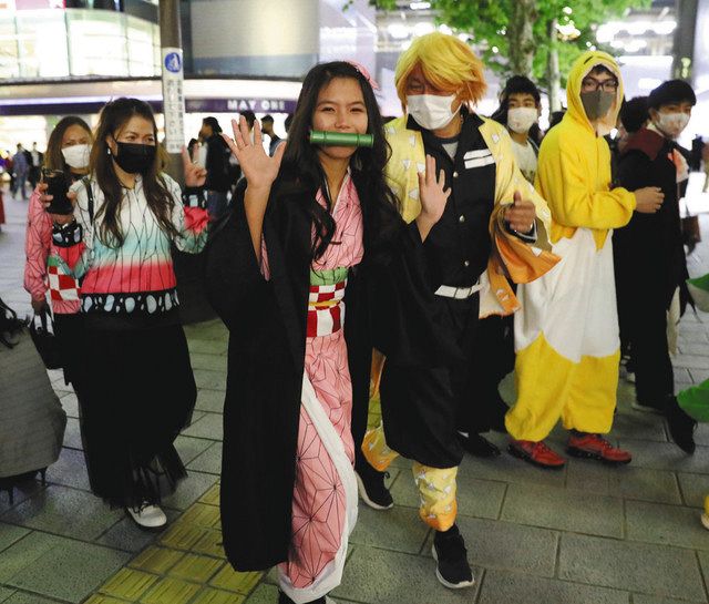 浜松でハロウィーン マスク着け楽しむ 中日新聞しずおかweb