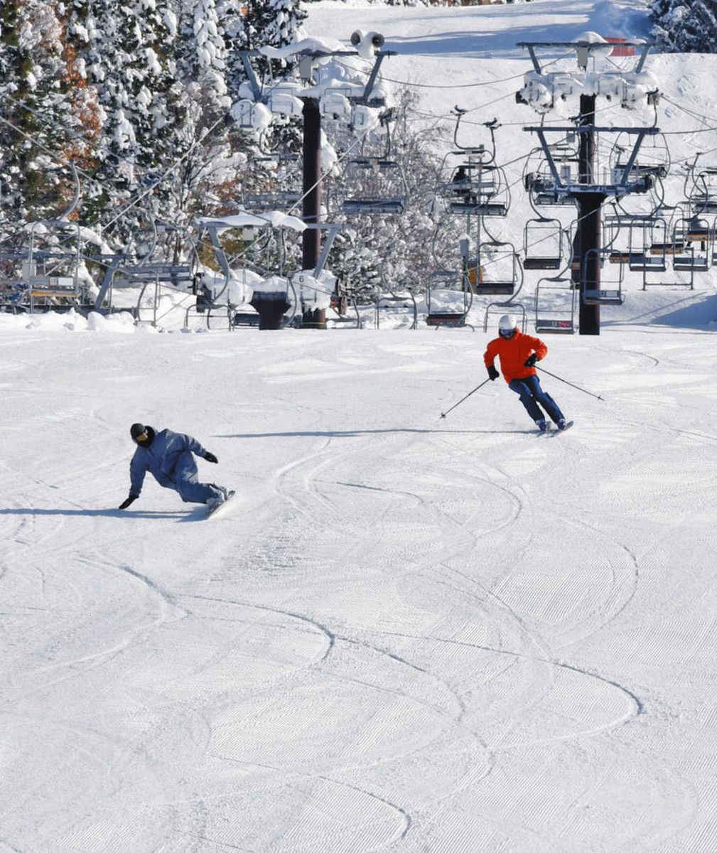 積雪よし 初滑り絶好調 スキージャム勝山、今季営業開始：日刊県民福井Web