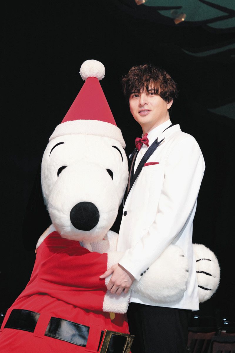 城田優がスヌーピーと共演「billboard classics × SNOOPY Magical