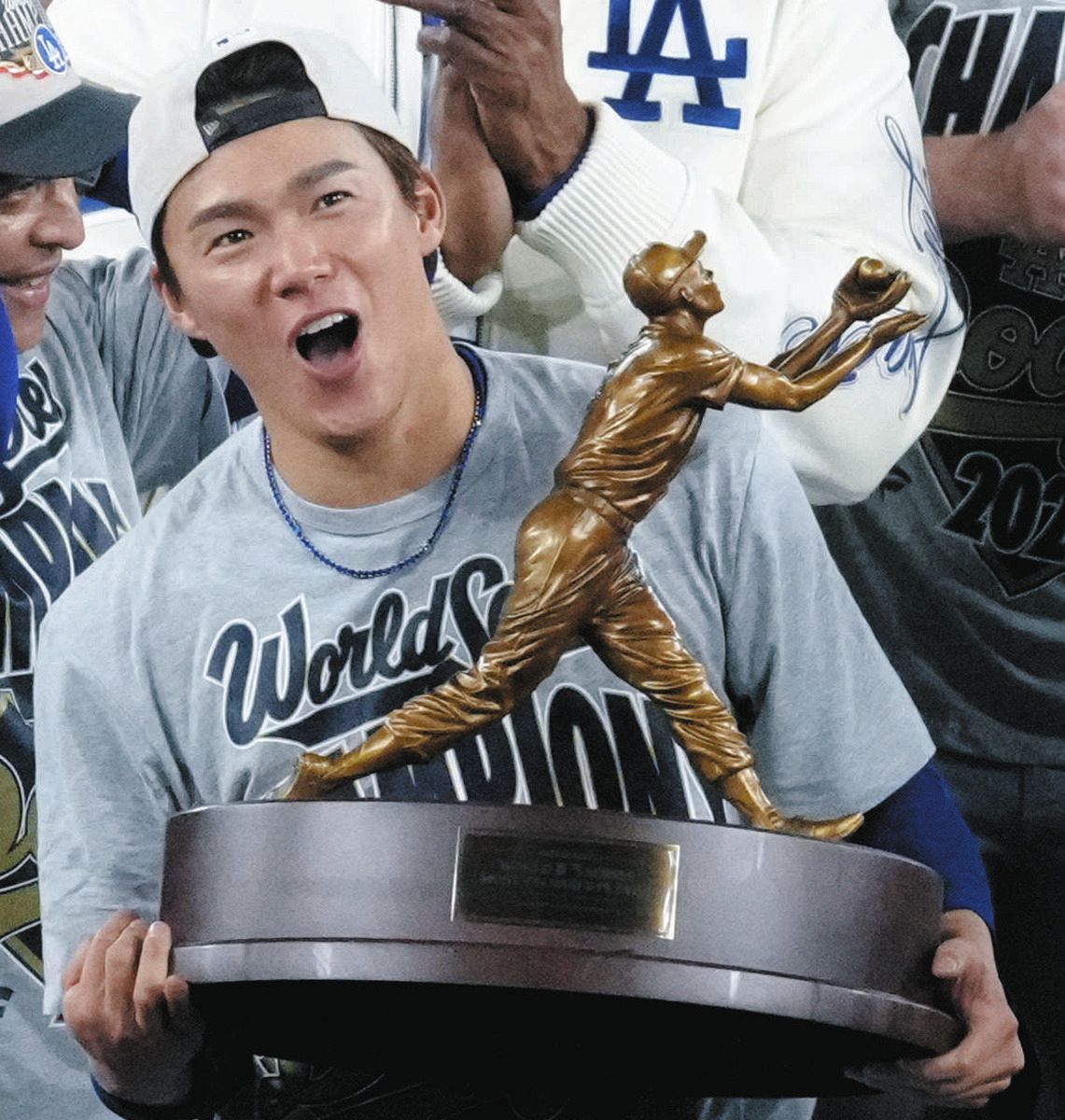 山本由伸、シャンパンファイトでユーモア対応「NHK？ さっきしゃべった