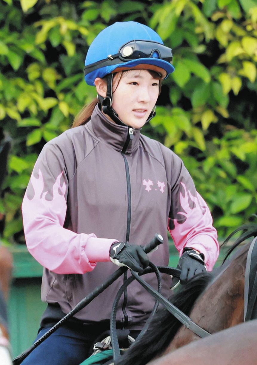 永島まなみ、落馬負傷で7鞍乗り変わり 阪神2Rで本馬場入場後、騎乗馬が