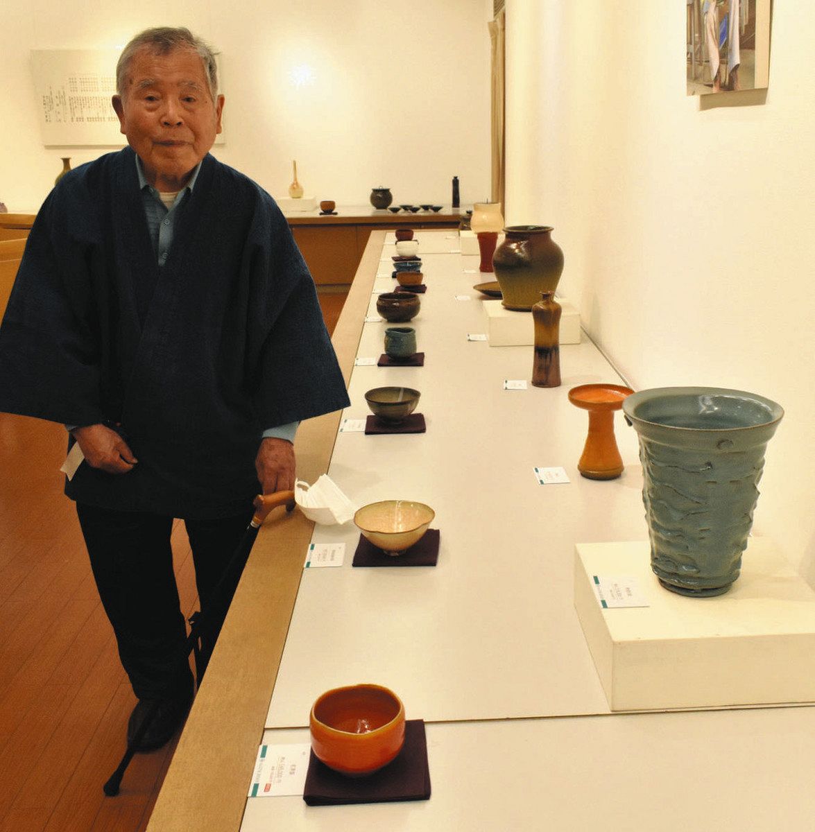 四日市の萬古焼作家が米寿記念し個展 津松菱で90点展示販売：中日新聞Web