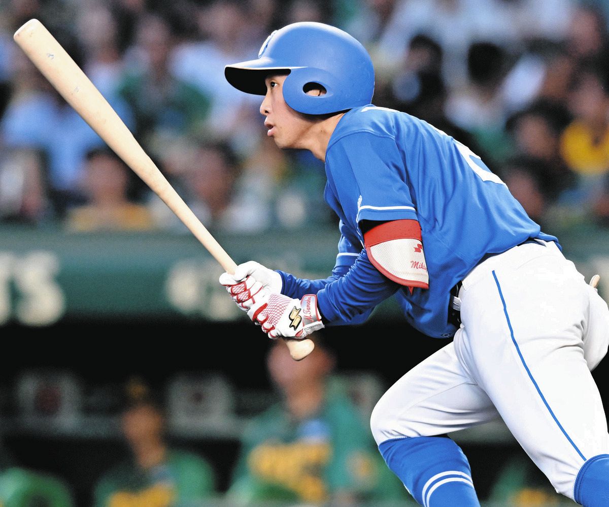 中日・田中幹也、今季13度目のマルチ 阪神・村上に13打数6安打の