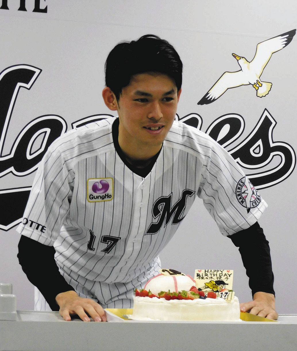 ロッテ】佐々木朗が2日遅れで誕生祝い 一番欲しい物は「車」…それより